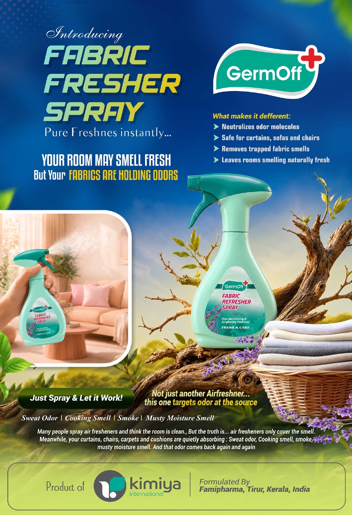 Fabric Refresher Spray